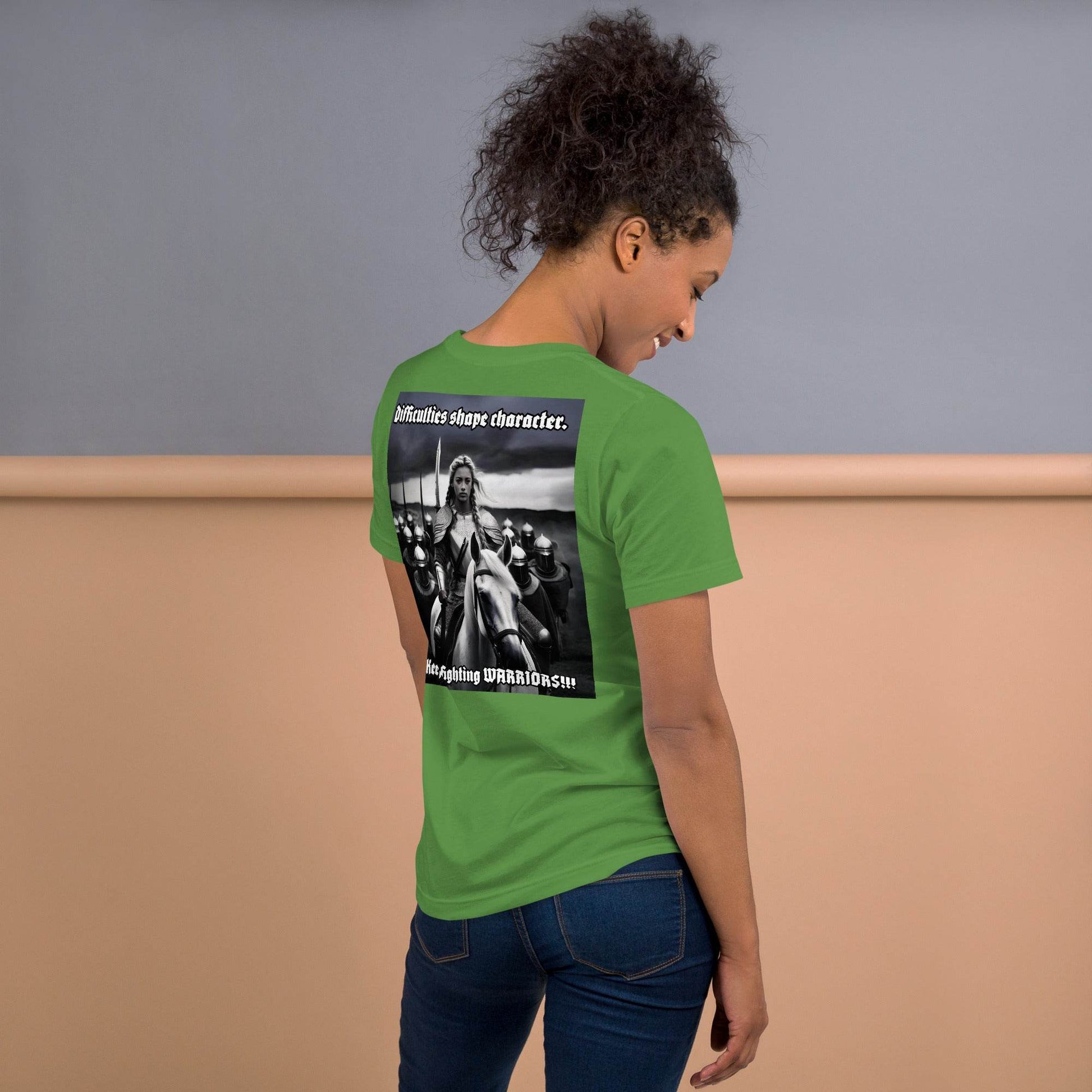 Unisex 100% combed and ring-spun cotton t-shirt Design #14 - Monk&Nun UnisexClothing