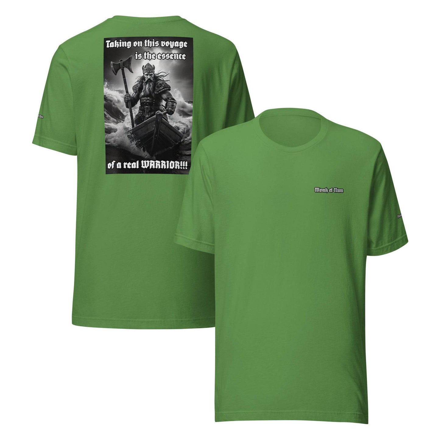 Unisex 100% combed and ring-spun cotton t-shirt Design #12 - Monk&Nun UnisexClothing