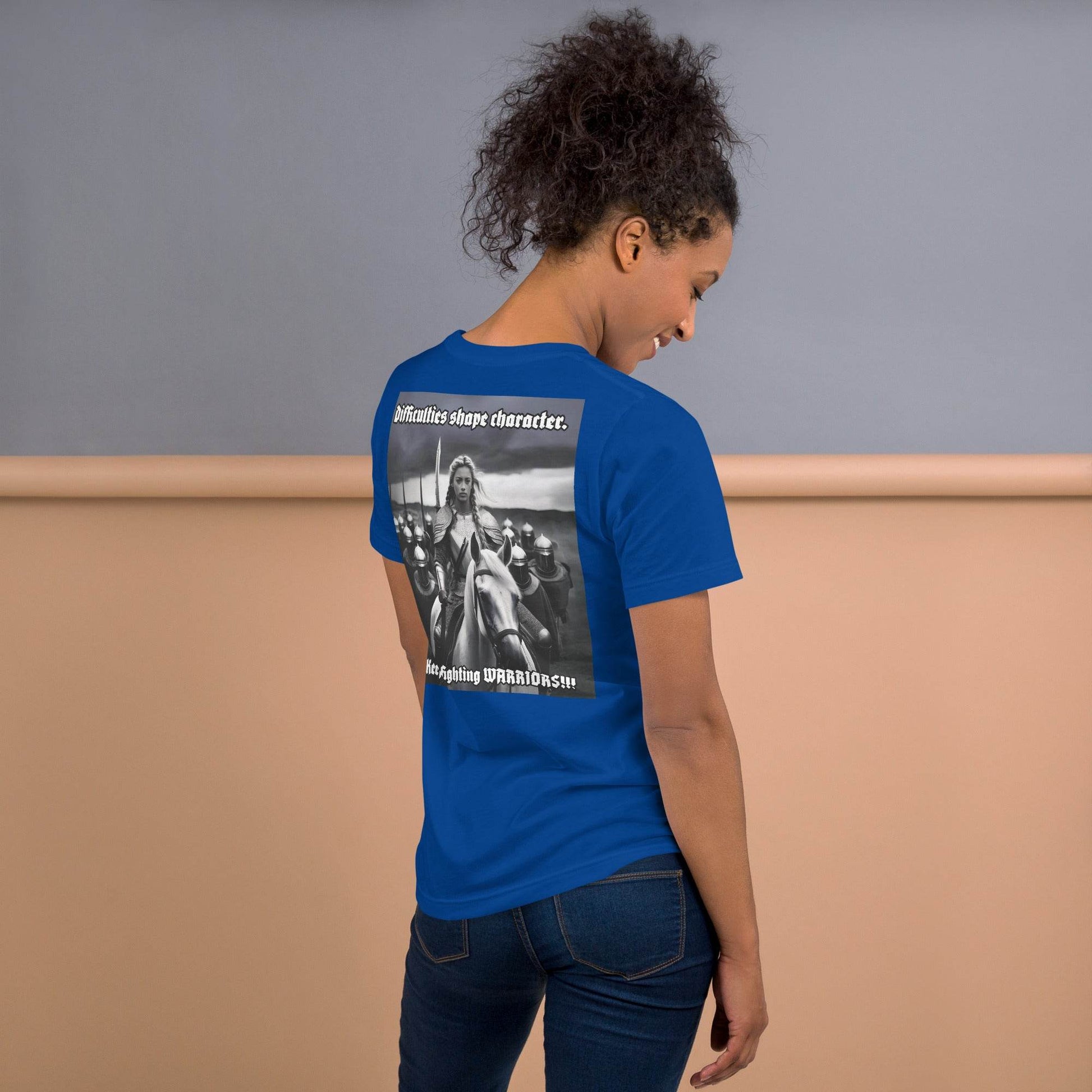 Unisex 100% combed and ring-spun cotton t-shirt Design #14 - Monk&Nun UnisexClothing