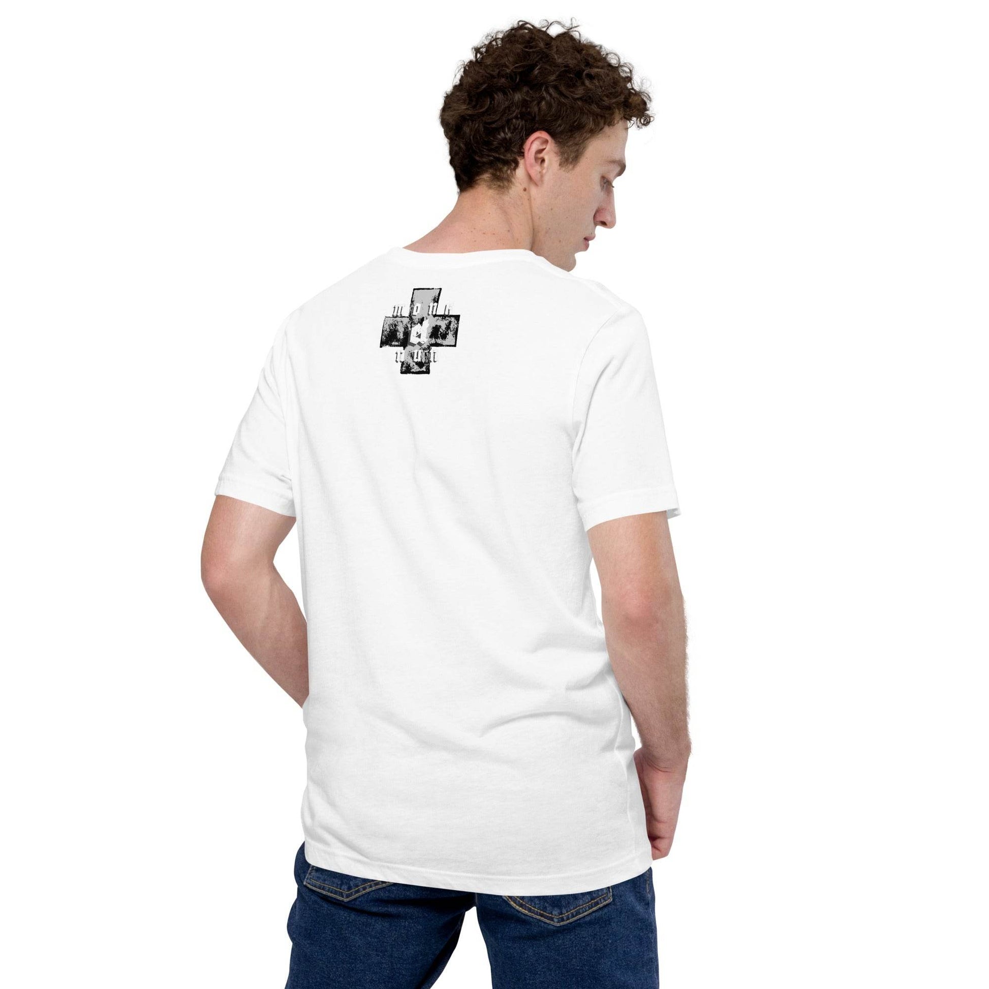 Unisex 100% combed and ring-spun cotton t-shirt Always think positive - Monk&Nun UnisexClothing