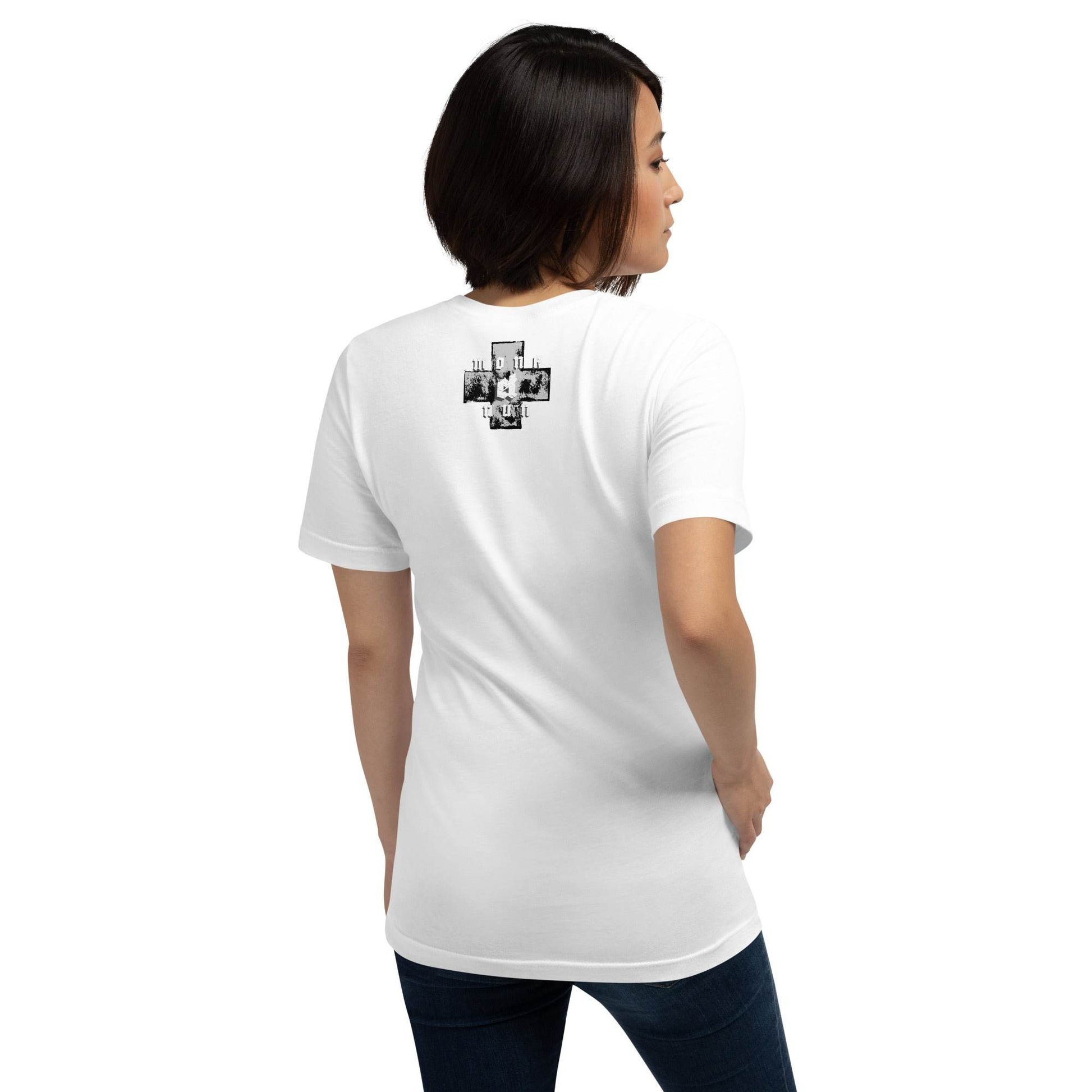 Unisex 100% combed and ring-spun cotton t-shirt Always think positive - Monk&Nun UnisexClothing