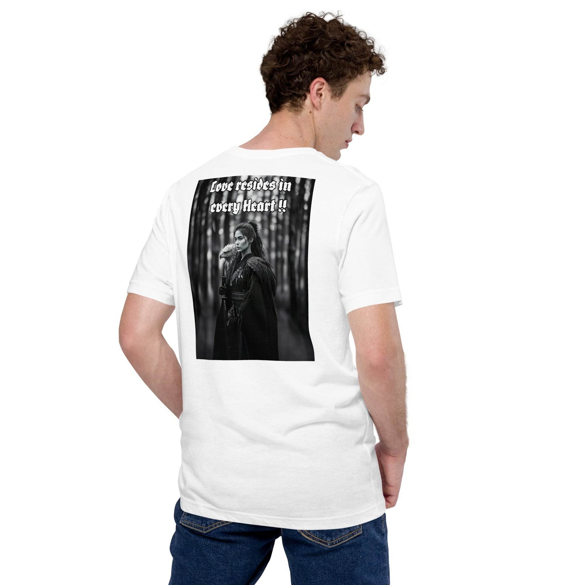 Unisex 100% combed and ring-spun cotton t-shirt Design #1 - Monk&Nun UnisexClothing