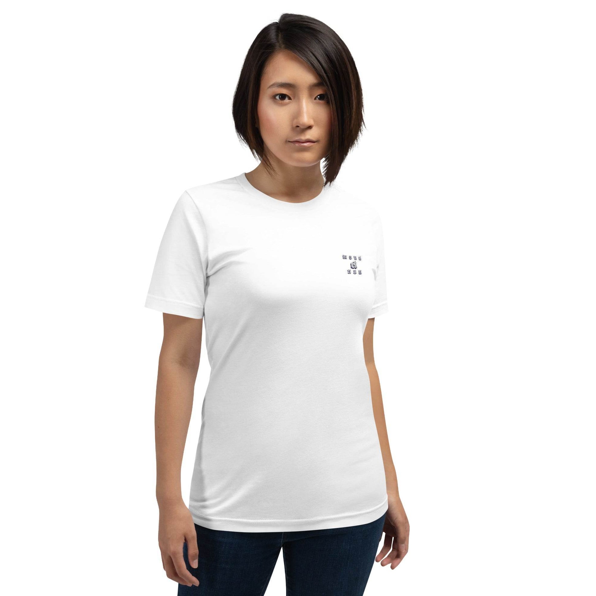 Unisex 100% combed and ring-spun cotton t-shirt Always think positive - Monk&Nun UnisexClothing