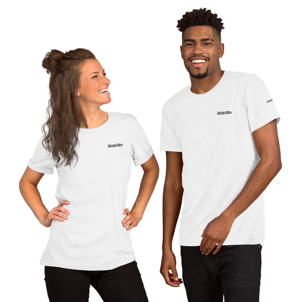 Unisex 100% combed and ring-spun cotton t-shirt Design #1 - Monk&Nun UnisexClothing