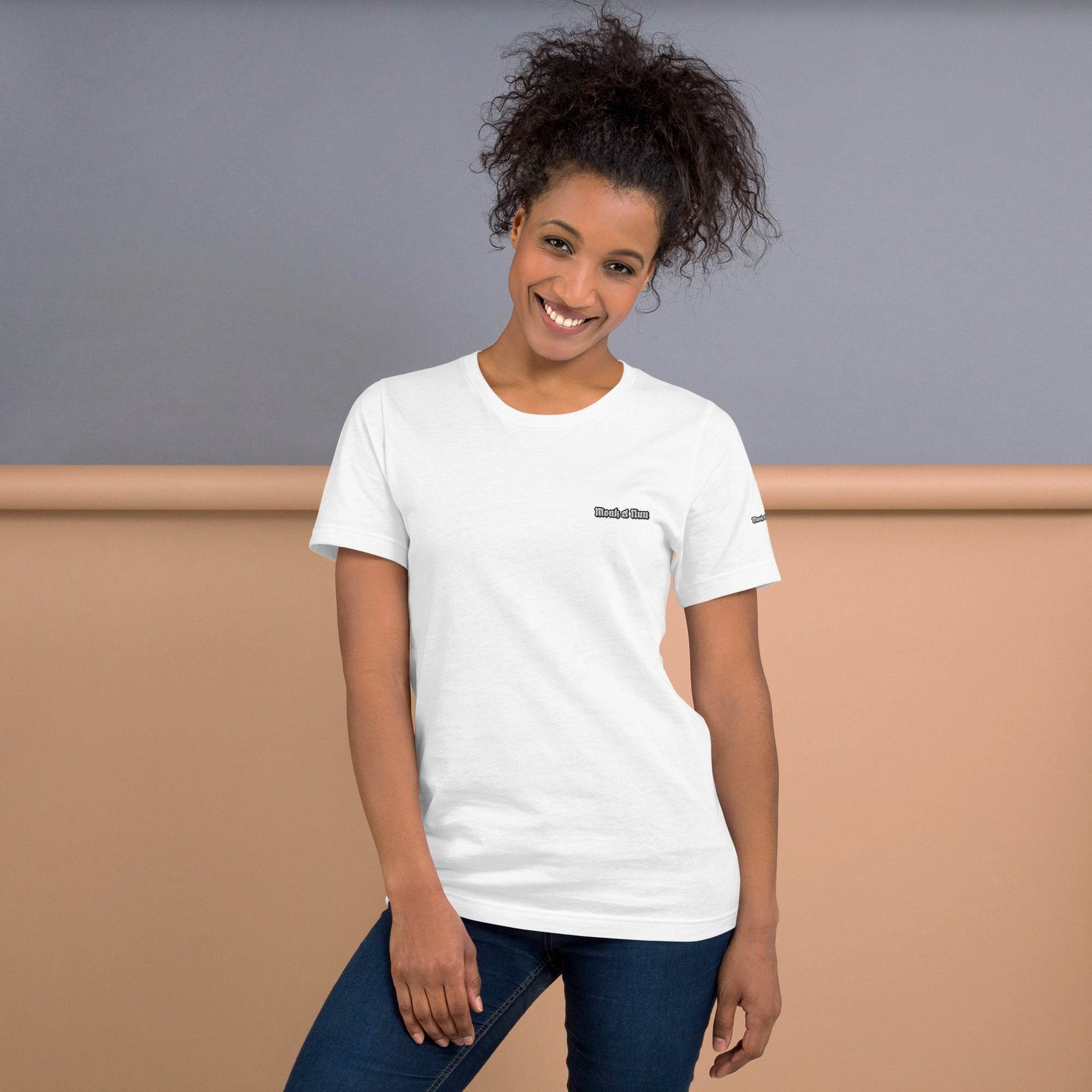 Unisex 100% combed and ring-spun cotton t-shirt Design #14 - Monk&Nun UnisexClothing