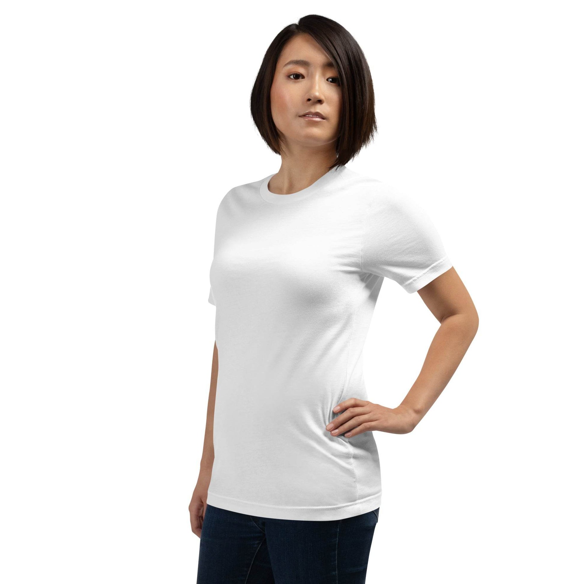 Unisex 100% combed and ring-spun cotton t-shirt Design #1 - Monk&Nun UnisexClothing