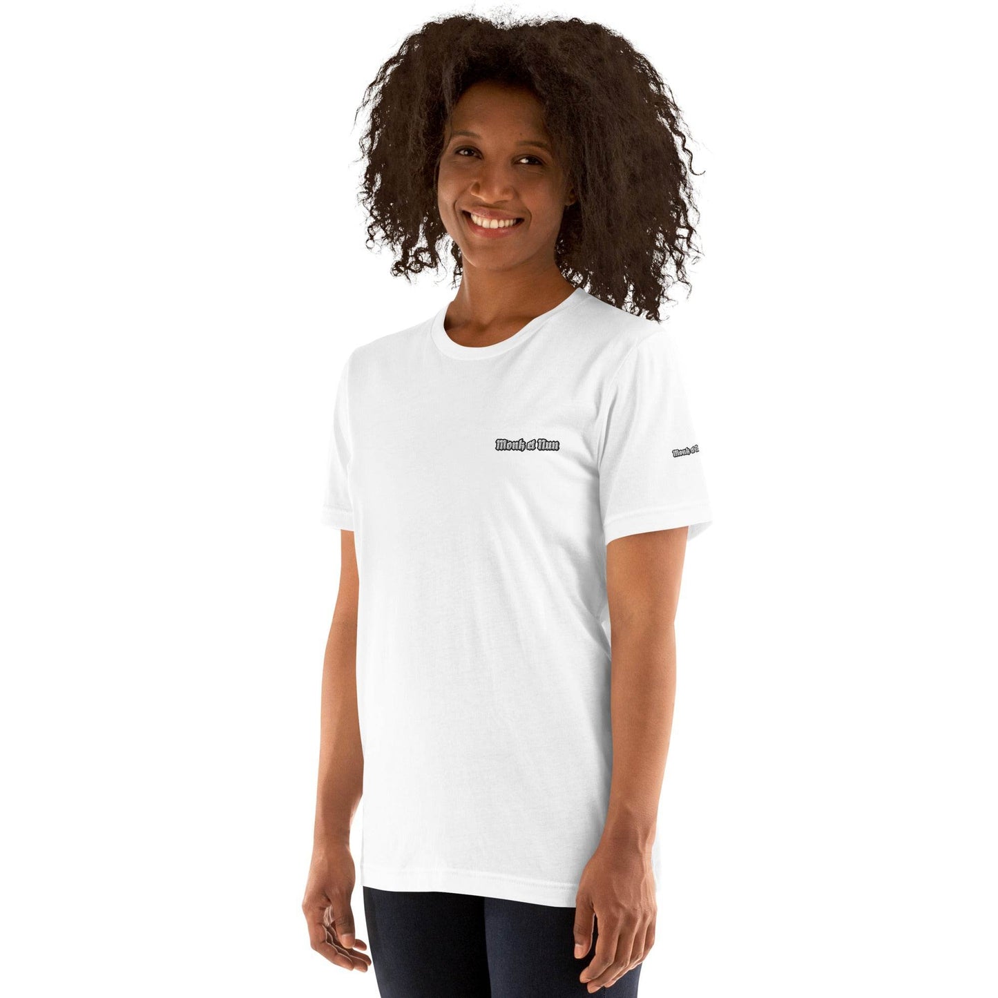 Unisex 100% combed and ring-spun cotton t-shirt Design #12 - Monk&Nun UnisexClothing