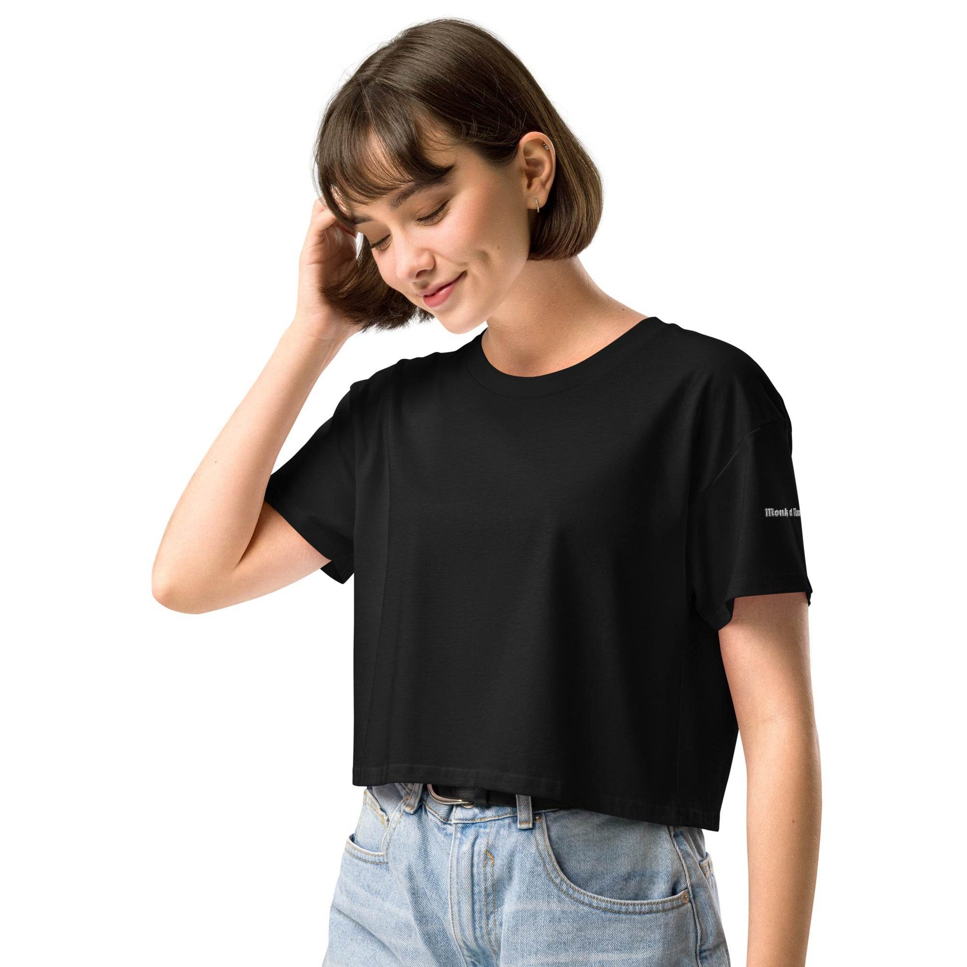 Women’s crop top 100%cotton Free Soul - Monk&Nun UnisexClothing