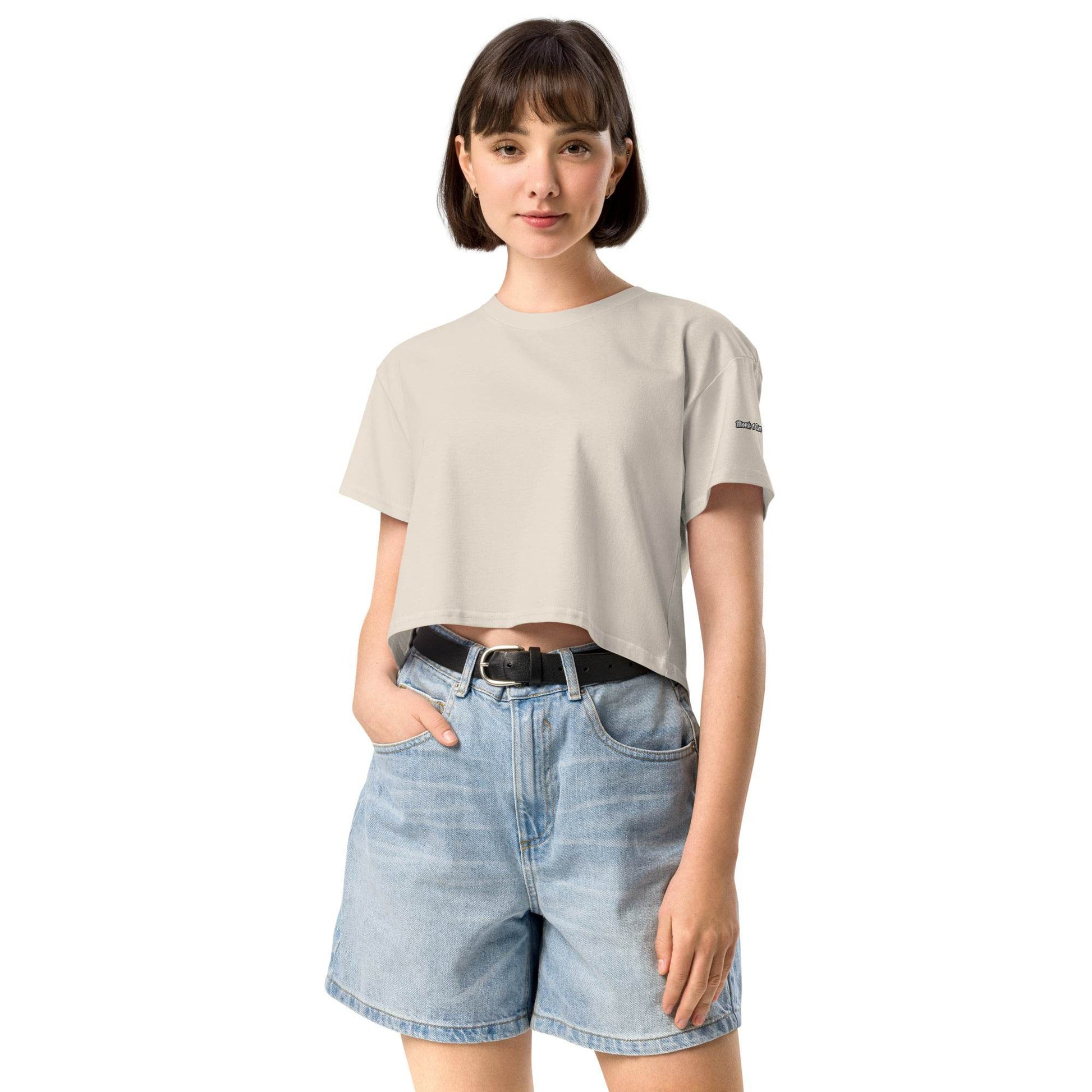 Women’s crop top 100%cotton Free Soul - Monk&Nun UnisexClothing