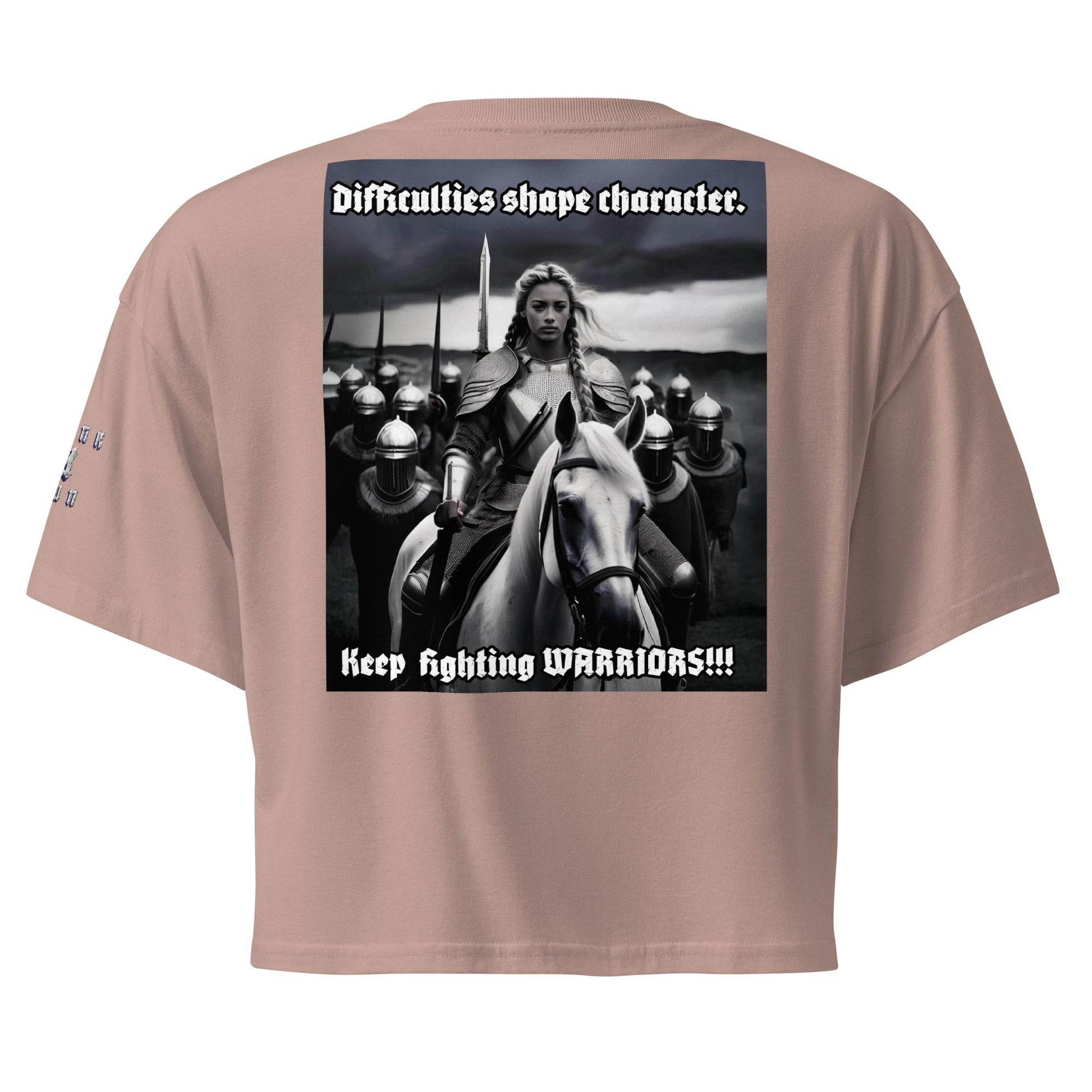 Women’s crop top t-shirt 100% cotton Design #14 - Monk&Nun UnisexClothing