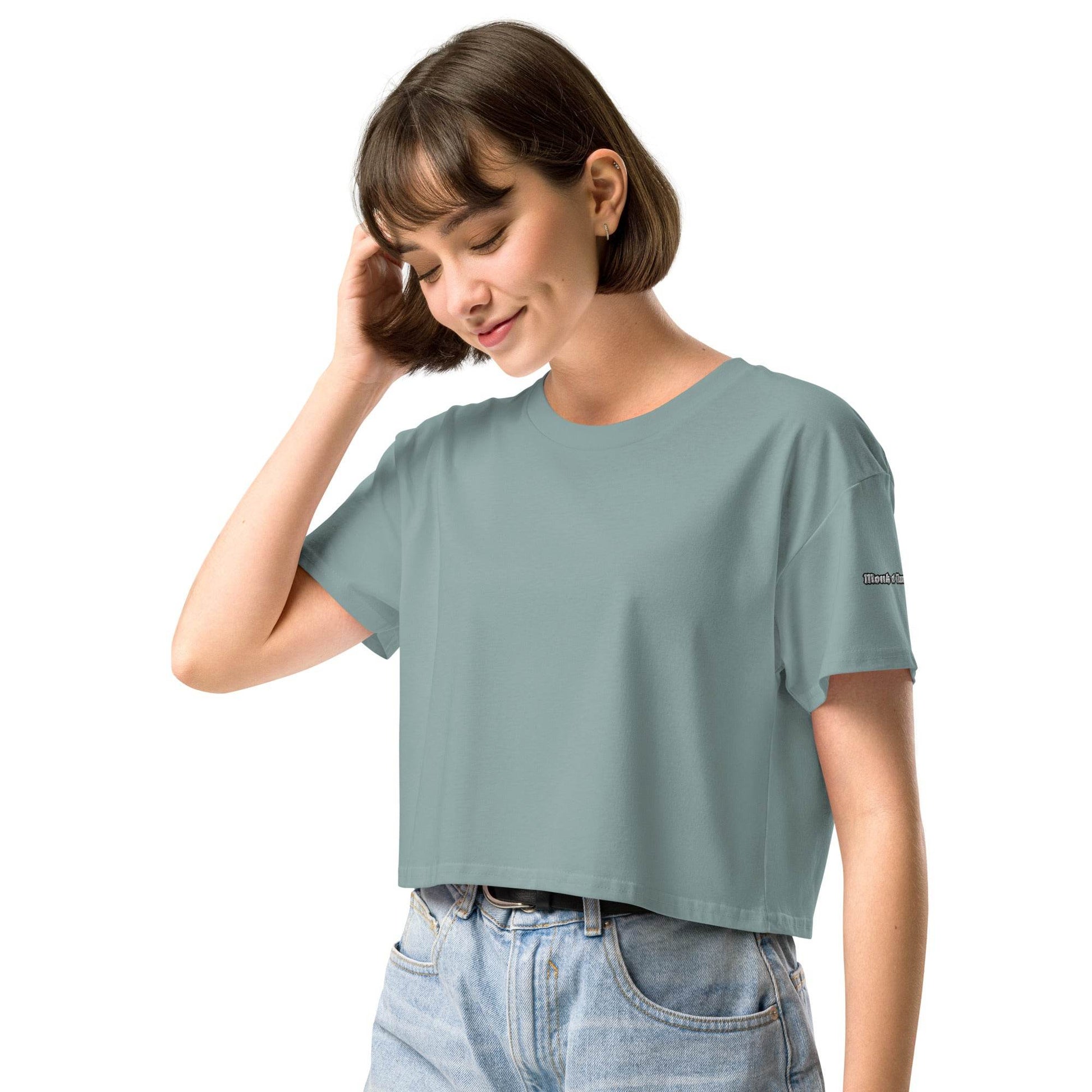 Women’s crop top 100%cotton Free Soul - Monk&Nun UnisexClothing