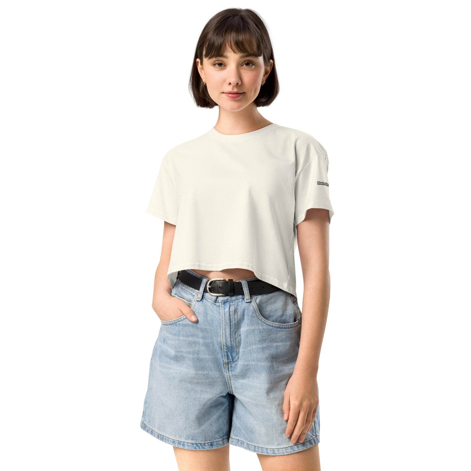 Women’s crop top 100%cotton Free Soul - Monk&Nun UnisexClothing
