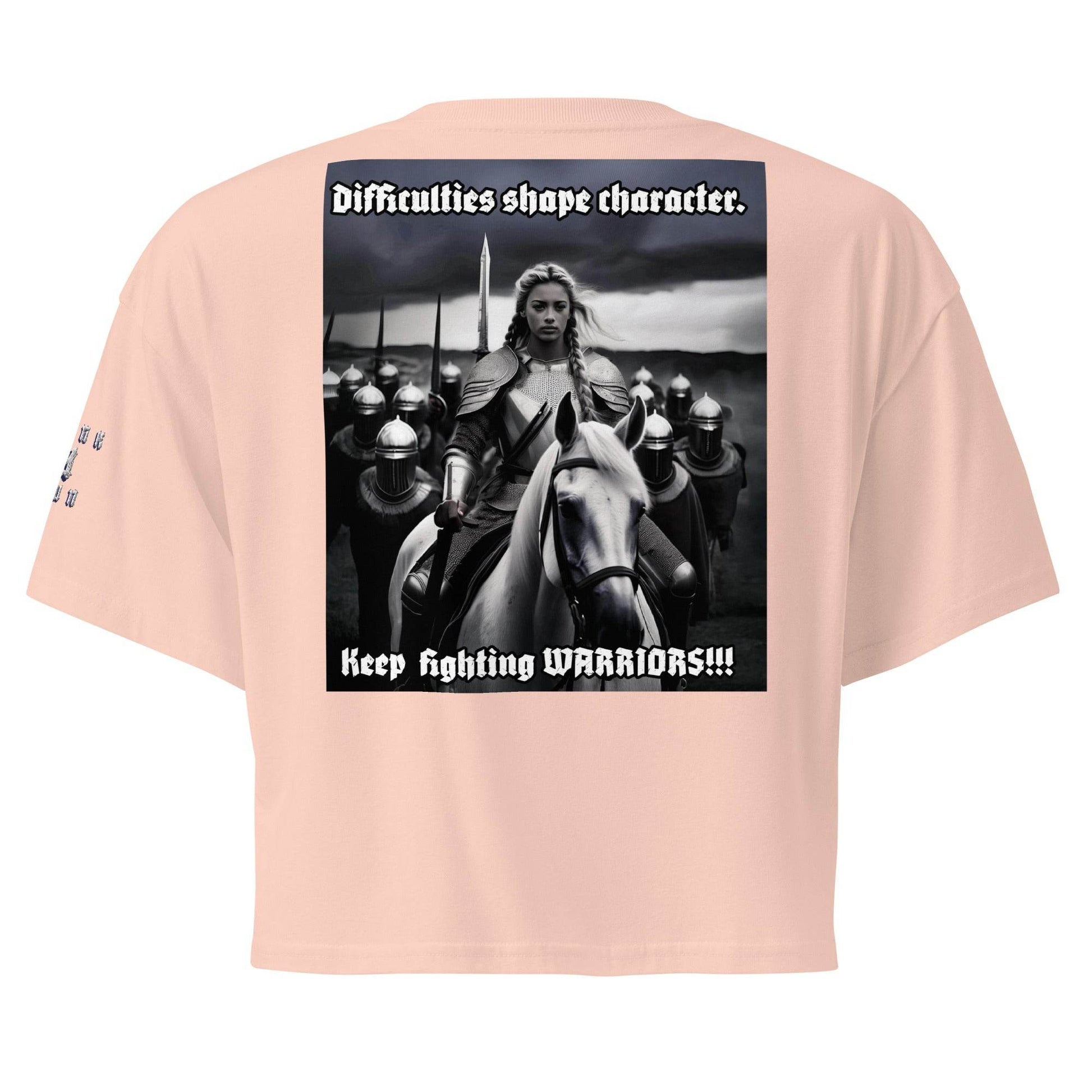 Women’s crop top t-shirt 100% cotton Design #14 - Monk&Nun UnisexClothing