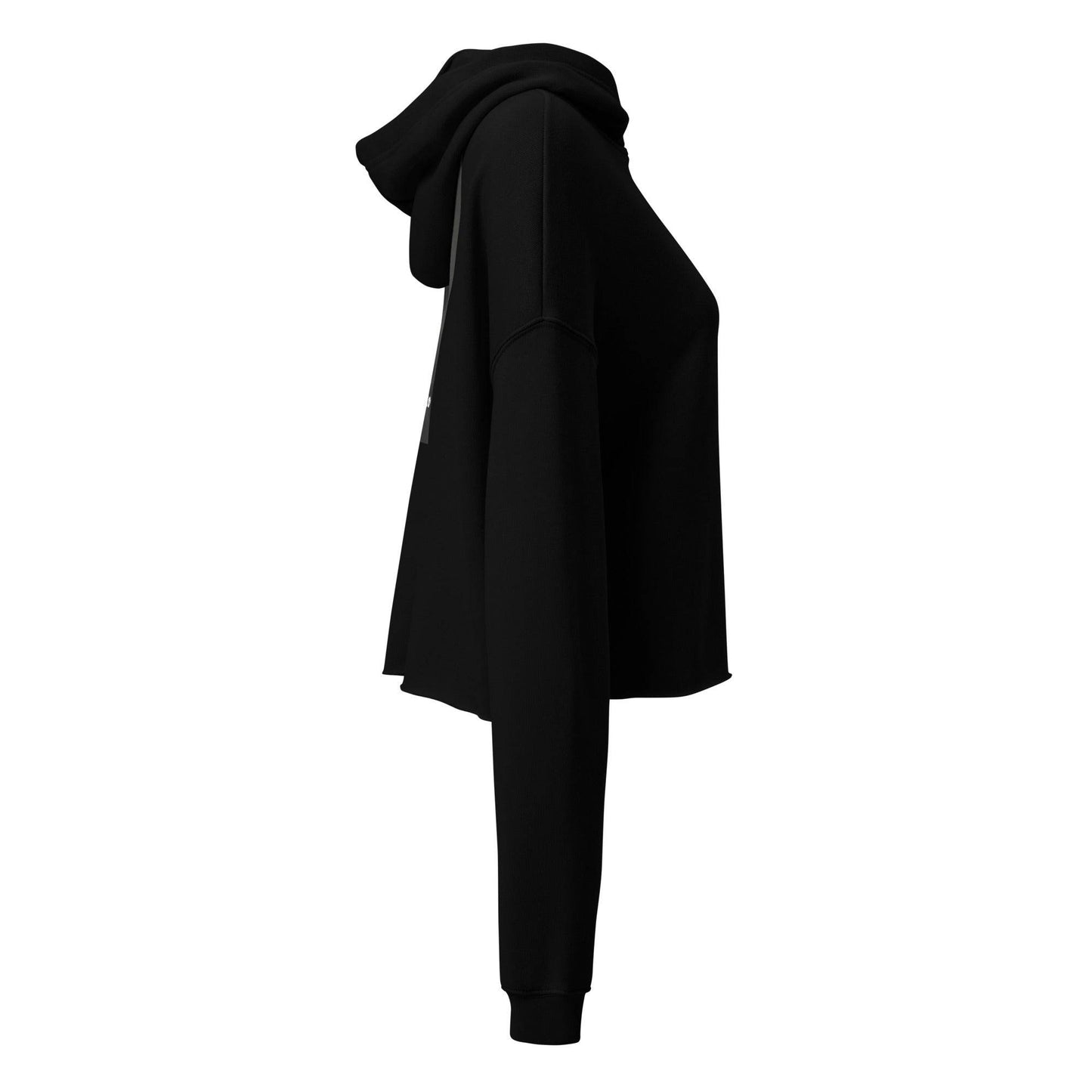 Women’s Crop 50% cotton Hoodie Design #3 - Monk&Nun UnisexClothing